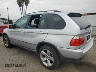 2006 BMW X5 4.4i with VIN 5UXFB535X6LV27980, listed as a Copart auction lot 72428424 with 185,202 mi miles and Salvage Title. Bid and sale history available at carsss.com. Image 2.