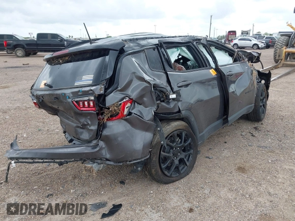2023 Jeep Compass Latitude z VIN 3C4NJDBN2PT503268, wystawiony jako IAAI lot #42186039 z przebiegiem Nie podano mil oraz . Historia ofert i sprzedaży dostępna na DreamBid. Obrazek 4.