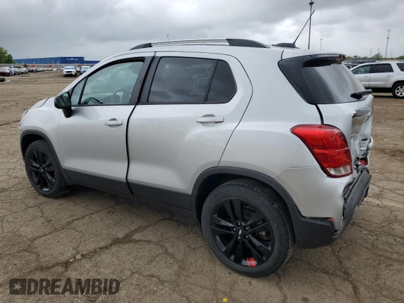 2020 Chevrolet Trax LT with VIN 3GNCJPSB1LL297425, listed as a Copart auction lot 58816265 with 41,617 mi miles and Salvage title. Bid and sale history available at DreamBid. Image 2.