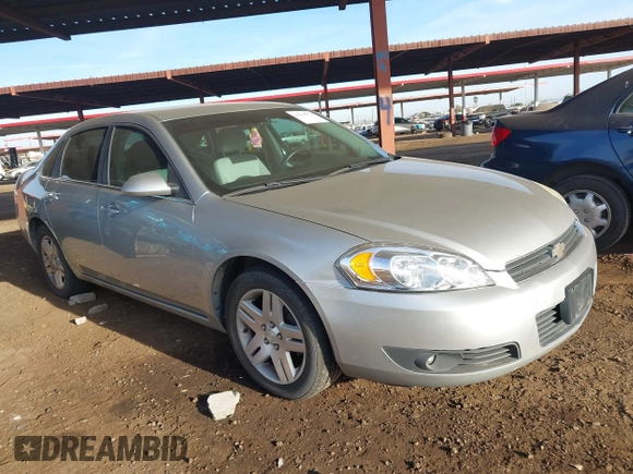 2008 Chevrolet Impala LT with VIN 2G1WC583681300650, listed as a IAAI auction lot 41214774 with 140,680 mi miles and . Bid and sale history available at DreamBid. Image 1.
