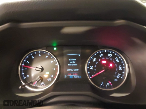 2022 Toyota RAV4 XLE with VIN 2T3P1RFV3NC259542, listed as a IAAI auction lot 42372093 with 42,896 mi miles and . Bid and sale history available at DreamBid. Image 7.