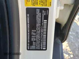 2017 MINI Hardtop 4 Door Cooper S z VIN WMWXU3C37H2F48913, wystawiony jako Copart lot #80697114 z przebiegiem 48 397 mil mil oraz Szkody całkowita. Historia ofert i sprzedaży dostępna na DreamBid. Obrazek 14.