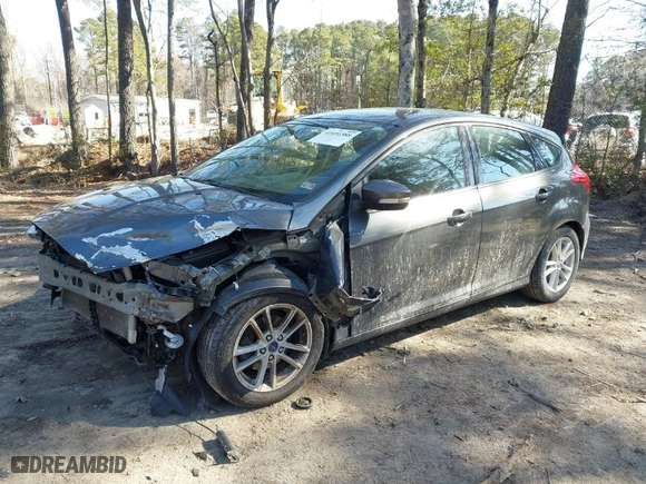 2017 Ford Focus SE with VIN 1FADP3K24HL259605, listed as a IAAI auction lot 41691588 with 105,326 mi miles. Bid and sale history available at carsss.com. Image 2.