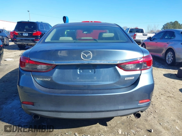 2015 Mazda 6 i Sport with VIN JM1GJ1U54F1196647, listed as a IAAI auction lot 41286544 with 133,654 mi miles and . Bid and sale history available at carsss.com. Image 16.