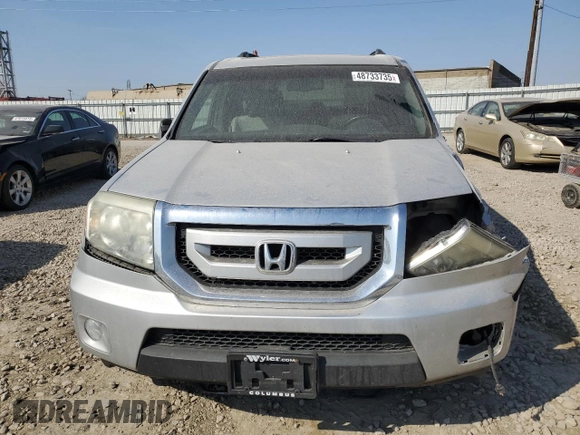 2009 Honda Pilot EX-L with VIN 5FNYF48509B028694, listed as a Copart auction lot 48733735 with 0 mi miles and Salvage Title. Bid and sale history available at carsss.com. Image 5.