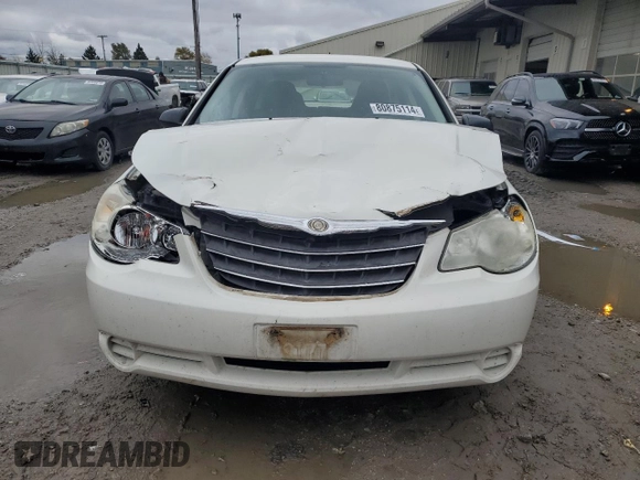 2010 Chrysler Sebring Touring with VIN 1C3CC4FB7AN112467, listed as a Copart auction lot 80875114 with 128,874 mi miles and Salvage Title. Bid and sale history available at carsss.com. Image 5.