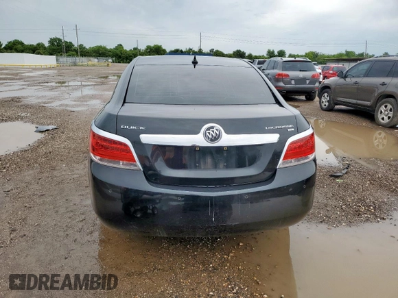 2011 Buick LaCrosse CXL with VIN 1G4GC5ED9BF364444, listed as a Copart auction lot 60605035 with 122,083 mi miles and Salvage title. Bid and sale history available at DreamBid. Image 6.