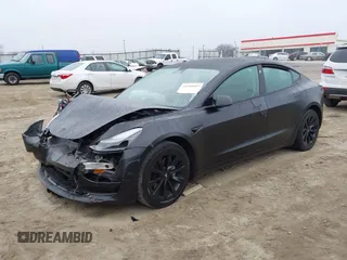 2022 Tesla Model 3 with VIN 5YJ3E1EA6NF186383, listed as a IAAI auction lot 41168967 with Not Provided miles and . Bid and sale history available at DreamBid. Image 16.