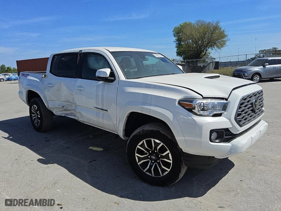 2023 Toyota Tacoma 4WD SR with VIN 3TYCZ5AN4PT118560, listed as a Copart auction lot 46269985 with 49,672 mi miles and Clean Title. Bid and sale history available at carsss.com. Image 4.