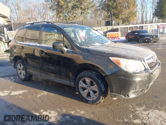 2014 Subaru Forester 2.5i Limited with VIN JF2SJAJC4EH430578, listed as a IAAI auction lot 41343493 with 190,520 mi miles. Bid and sale history available at carsss.com. Image 1.