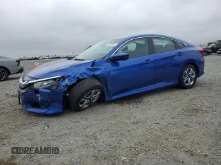 2017 Honda Civic LX with VIN 2HGFC2F54HH513177, listed as a Copart auction lot 59819645 with 74,510 mi miles and Salvage title. Bid and sale history available at DreamBid. Image 1.