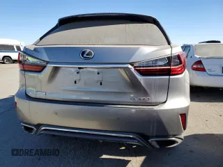 2018 Lexus RX with VIN 2T2BZMCA3JC166493, listed as a Copart auction lot 65587952 with 35,389 mi miles. Bid and sale history available at carsss.com. Image 6.