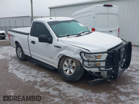2017 Ford F-150 XL with VIN 1FTMF1EP9HKE13644, listed as a IAAI auction lot 41538146 with 70,575 mi miles and . Bid and sale history available at DreamBid. Image 1.