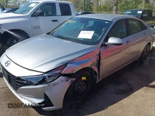 2023 Hyundai Elantra SEL with VIN 5NPLM4AG6PH091535, listed as a IAAI auction lot 41947089 with 28,577 mi miles and . Bid and sale history available at DreamBid. Image 6.