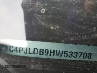 2017 Jeep Cherokee Limited z VIN 1C4PJLDB9HW533708, wystawiony jako Copart lot #53790265 z przebiegiem 150 963 mil mil oraz Szkoda całkowita • Salvage title. Historia ofert i sprzedaży dostępna na DreamBid. Obrazek 12.