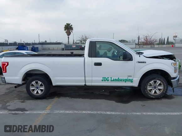 2017 Ford F-150 XL with VIN 1FTMF1CP6HKD94991, listed as a IAAI auction lot 42096402 with 104,966 mi miles. Bid and sale history available at carsss.com. Image 13.