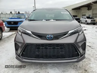 2022 Toyota Sienna XSE z VIN 5TDDRKEC6NS117060, wystawiony jako Copart lot #88407765 z przebiegiem 51 886 mil mil oraz Szkoda całkowita • Salvage title. Historia ofert i sprzedaży dostępna na DreamBid. Obrazek 5.