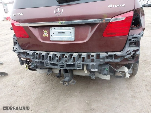 2014 Mercedes-Benz GL-Class GL 450 with VIN 4JGDF7CE3EA376091, listed as a IAAI auction lot 41696697 with 156,049 mi miles. Bid and sale history available at carsss.com. Image 17.