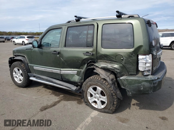 2008 Jeep Liberty Limited with VIN 1J8GN58K18W148016, listed as a Copart auction lot 65309455 with 176,843 mi miles and Non repairable. Bid and sale history available at DreamBid. Image 2.