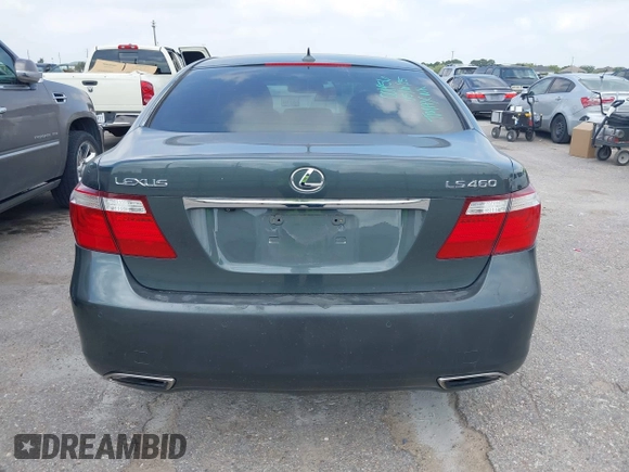 2007 Lexus LS 460 with VIN JTHBL46F275001956, listed as a IAAI auction lot 42298753 with Not provided miles and . Bid and sale history available at DreamBid. Image 16.