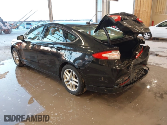 2013 Ford Fusion SE with VIN 3FA6P0HR7DR122844, listed as a IAAI auction lot 41357817 with 122,776 mi miles. Bid and sale history available at carsss.com. Image 3.