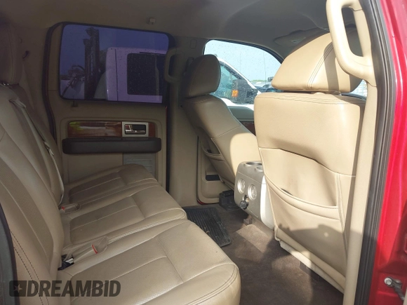 2010 Ford F-150 XL with VIN 1FTFW1EV9AFB45748, listed as a IAAI auction lot 41981953 with 221,352 mi miles. Bid and sale history available at carsss.com. Image 8.
