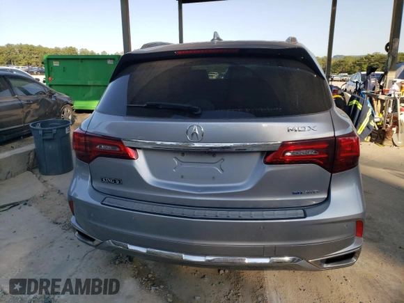 2017 Acura MDX Sport Hybrid w/Advance Pkg with VIN 5FRYD7H79HB000267, listed as a Copart auction lot 76016714 with 101,616 mi miles and Salvage Title. Bid and sale history available at carsss.com. Image 6.