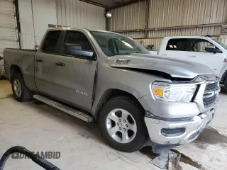 2019 Ram 1500 Tradesman with VIN 1C6RRECT7KN745812, listed as a Copart auction lot 55485685 with 82,422 mi miles and Salvage title. Bid and sale history available at DreamBid. Image 4.