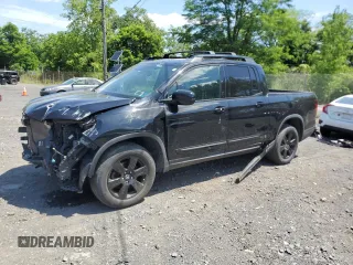 2017 Honda Ridgeline Black Edition with VIN 5FPYK3F83HB034496, listed as a Copart auction lot 62059155 with 107,926 mi miles and Salvage title. Bid and sale history available at DreamBid. Image 1.