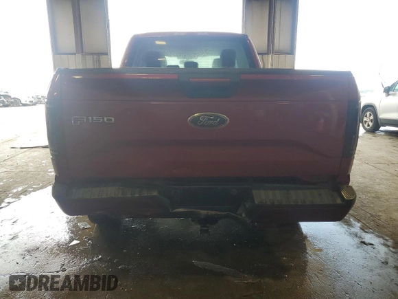 2016 Ford F-150 XLT with VIN 1FTFX1EGXGFA06932, listed as a Copart auction lot 62811725 with 133,339 mi miles and Salvage title. Bid and sale history available at DreamBid. Image 6.