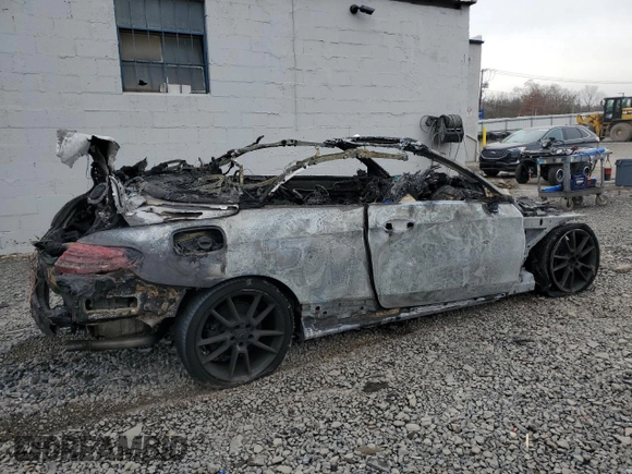2021 Mercedes-Benz C 300 with VIN W1KWK8EB1MG098049, listed as a Copart auction lot 83159114 with Not Provided miles and Salvage Title. Bid and sale history available at DreamBid. Image 3.