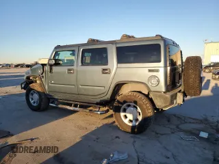 2008 Hummer H2 SUV with VIN 5GRGN23858H104217, listed as a Copart auction lot 84522734 with 122,420 mi miles and Salvage Title. Bid and sale history available at carsss.com. Image 2.