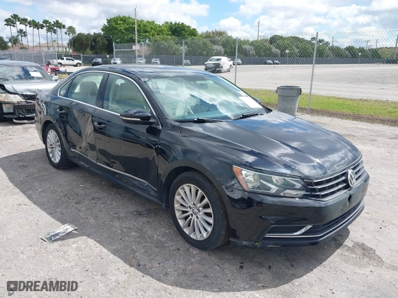 2016 Volkswagen Passat 1.8T SE w/Technology with VIN 1VWBS7A35GC047180, listed as a IAAI auction lot 41650618 with 42,491 mi miles. Bid and sale history available at carsss.com. Image 1.