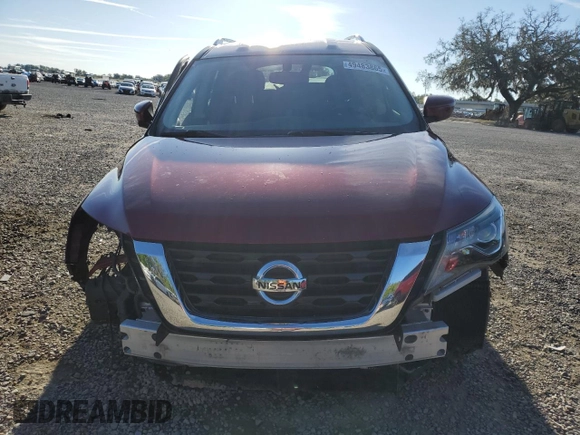 2020 Nissan Pathfinder SV with VIN 5N1DR2BN4LC638424, listed as a Copart auction lot 49483865 with 55,657 mi miles and Non Repairable. Bid and sale history available at carsss.com. Image 5.