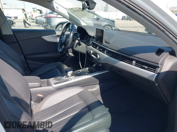 2017 Audi A4 Premium with VIN WAUGNAF46HN021107, listed as a IAAI auction lot 41593316 with 103,205 mi miles. Bid and sale history available at carsss.com. Image 5.