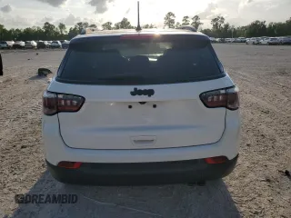2019 Jeep Compass Altitude with VIN 3C4NJCBB5KT649267, listed as a Copart auction lot 55026715 with 39,751 mi miles and Salvage Title. Bid and sale history available at carsss.com. Image 6.
