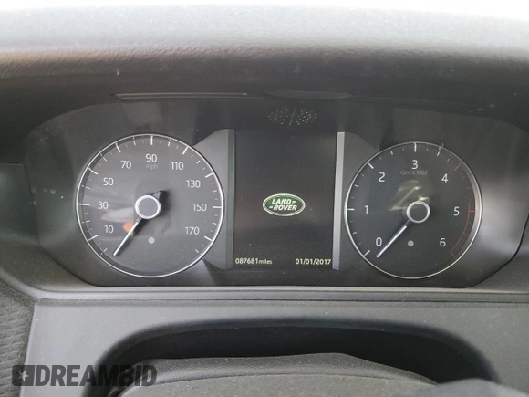 2018 Land Rover Range Rover Velar S with VIN SALYB2RN5JA709955, listed as a Copart auction lot 50073955 with 87,681 mi miles and Clean Title. Bid and sale history available at carsss.com. Image 9.