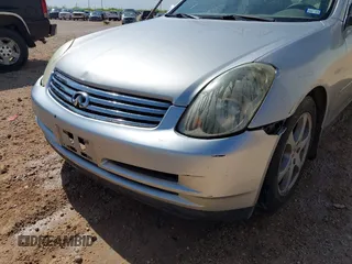 2004 Infiniti G35 w/Leather with VIN JNKCV51E24M614390, listed as a IAAI auction lot 42016569 with 229,477 mi miles and . Bid and sale history available at DreamBid. Image 12.
