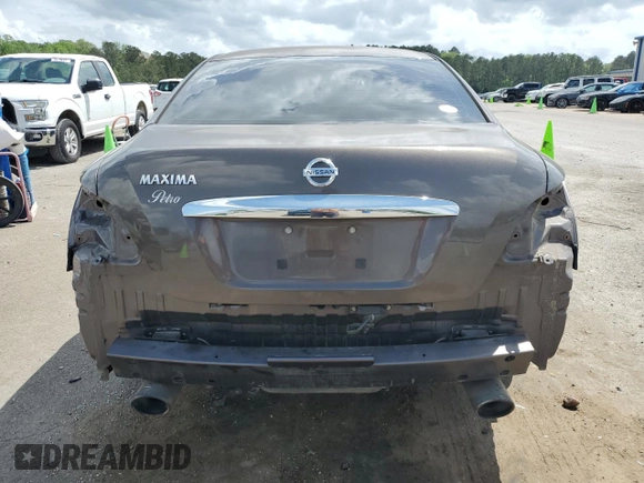 2014 Nissan Maxima SV with VIN 1N4AA5AP1EC456689, listed as a Copart auction lot 51844135 with 183,802 mi miles and Salvage Title. Bid and sale history available at DreamBid. Image 6.