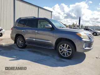 2013 Lexus LX 570 with VIN JTJHY7AX0D4112762, listed as a Copart auction lot 47033775 with 188,568 mi miles and Clean Title. Bid and sale history available at DreamBid. Image 4.
