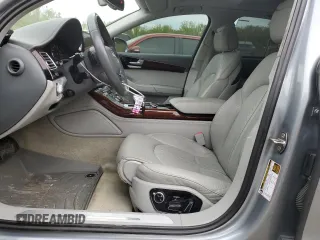 2012 Audi A8 L with VIN WAURVAFD3CN018800, listed as a Copart auction lot 53815475 with 85,417 mi miles and Salvage Title. Bid and sale history available at carsss.com. Image 7.