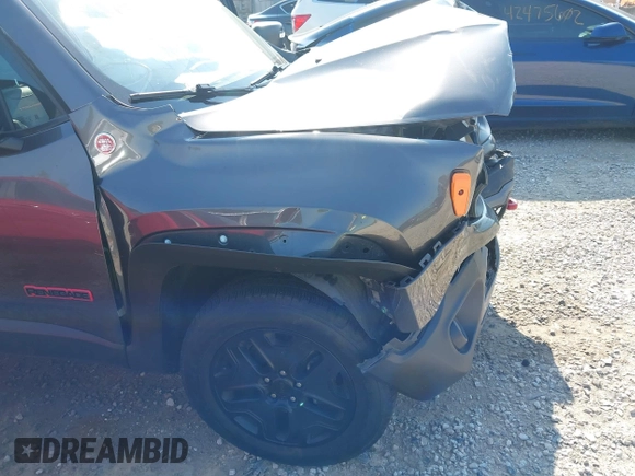 2018 Jeep Renegade Trailhawk with VIN ZACCJBCB1JPH50649, listed as a IAAI auction lot 42476911 with 84,530 mi miles and . Bid and sale history available at DreamBid. Image 6.