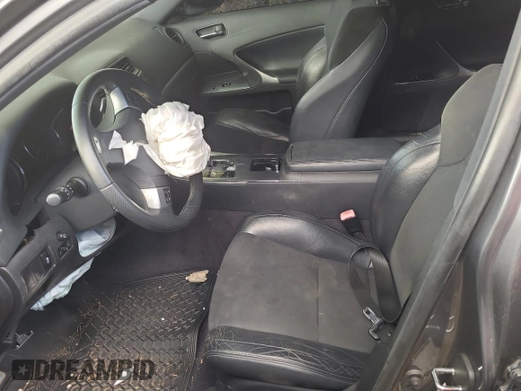 2012 Lexus IS 250 with VIN JTHBF5C25C5173827, listed as a Copart auction lot 65071574 with Not Provided miles and Salvage Title. Bid and sale history available at DreamBid. Image 7.