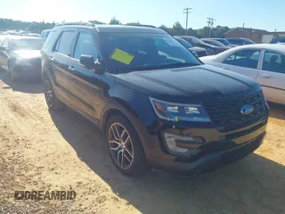 2016 Ford Explorer Sport with VIN 1FM5K8GT4GGC81229, listed as a IAAI auction lot 42332196 with 107,680 mi miles and . Bid and sale history available at DreamBid. Image 1.