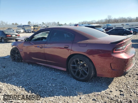 2019 Dodge Charger R/T with VIN 2C3CDXCT1KH726467, listed as a Copart auction lot 41700945 with 126,058 mi miles and Salvage Title. Bid and sale history available at carsss.com. Image 2.