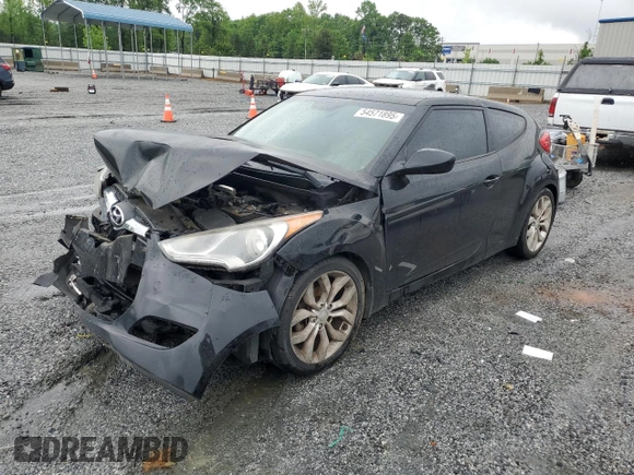 2013 Hyundai Veloster w/Gray Int с VIN KMHTC6AD8DU113990, выставлен на аукционе Copart как лот 54571895 с пробегом 181 757 миль миль и Списание • Salvage title. История ставок и продаж доступна на DreamBid. Изображение 1.