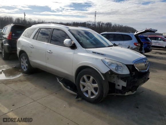 2011 Buick Enclave CXL-1 with VIN 5GAKVBED6BJ310878, listed as a Copart auction lot 44577455 with 138,409 mi miles and Salvage Title. Bid and sale history available at carsss.com. Image 4.