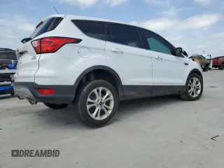 2019 Ford Escape SE with VIN 1FMCU9GD2KUA21566, listed as a Copart auction lot 53618215 with 51,186 mi miles and Salvage Title. Bid and sale history available at carsss.com. Image 3.