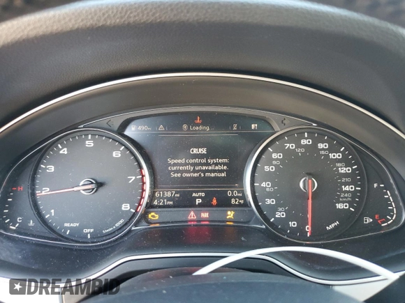 2018 Audi Q7 Premium Plus с VIN WA1LHAF79JD003452, выставлен на аукционе Copart как лот 43827545 с пробегом 61 387 миль миль и Списание • Salvage title. История ставок и продаж доступна на DreamBid. Изображение 9.