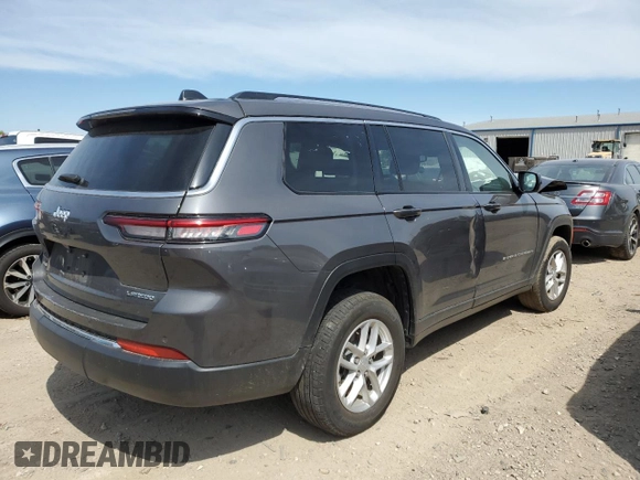 2023 Jeep Grand Cherokee Laredo с VIN 1C4RJKAG6P8828528, выставлен на аукционе Copart как лот 58305115 с пробегом 57 262 миль миль и Списание • Salvage title. История ставок и продаж доступна на DreamBid. Изображение 3.